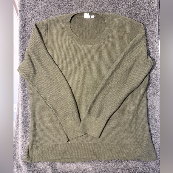 GAP Tops - GAP Olive Green Knit Sweater